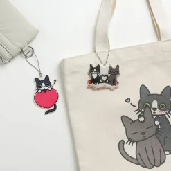 Lana & Tuxedo Cat Soft Travel Tag