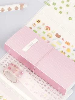 Large Adorable Kiss Cut Tape Binder