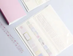 Large Adorable Kiss Cut Tape Binder
