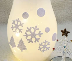 Large A4 Snowflake Felt Deco Sticker