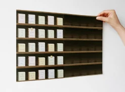 Large Bookshelf Poster & Sticker Set