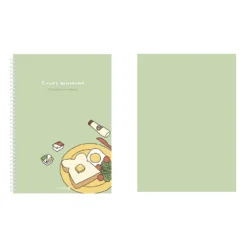 Large Brunch Spiral Lined Notebook