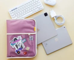 Large Canvas Tablet Pouch