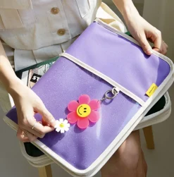 Large Canvas Tablet Pouch