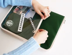 Large Canvas Tablet Pouch