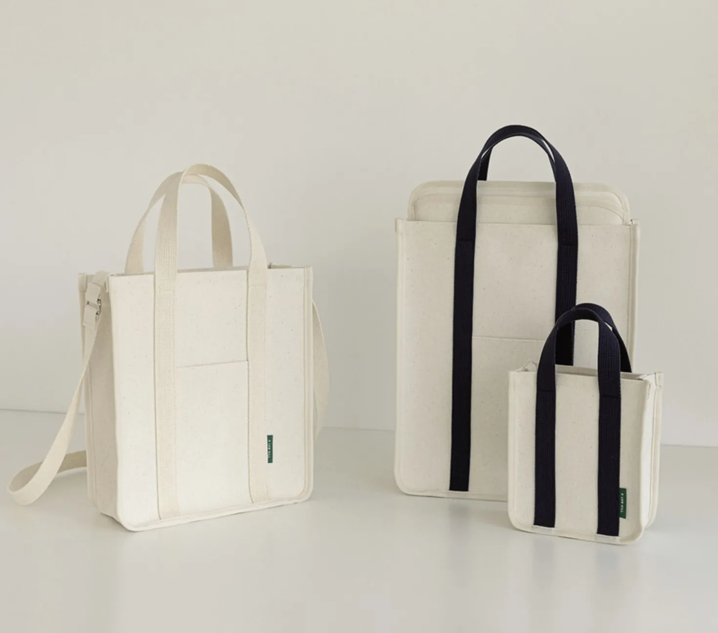 Large Classic Canvas Tote & Sleeve Set