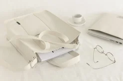 Large Classic Canvas Tote & Sleeve Set