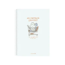Large Favorite Spiral Lined Notebook