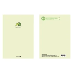 Large Frog Spiral Lined Notebook