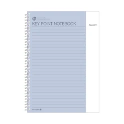 Large Key Point Spiral Lined Notebook