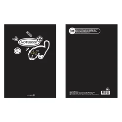 Large Kitsch Animal Spiral Lined Notebook