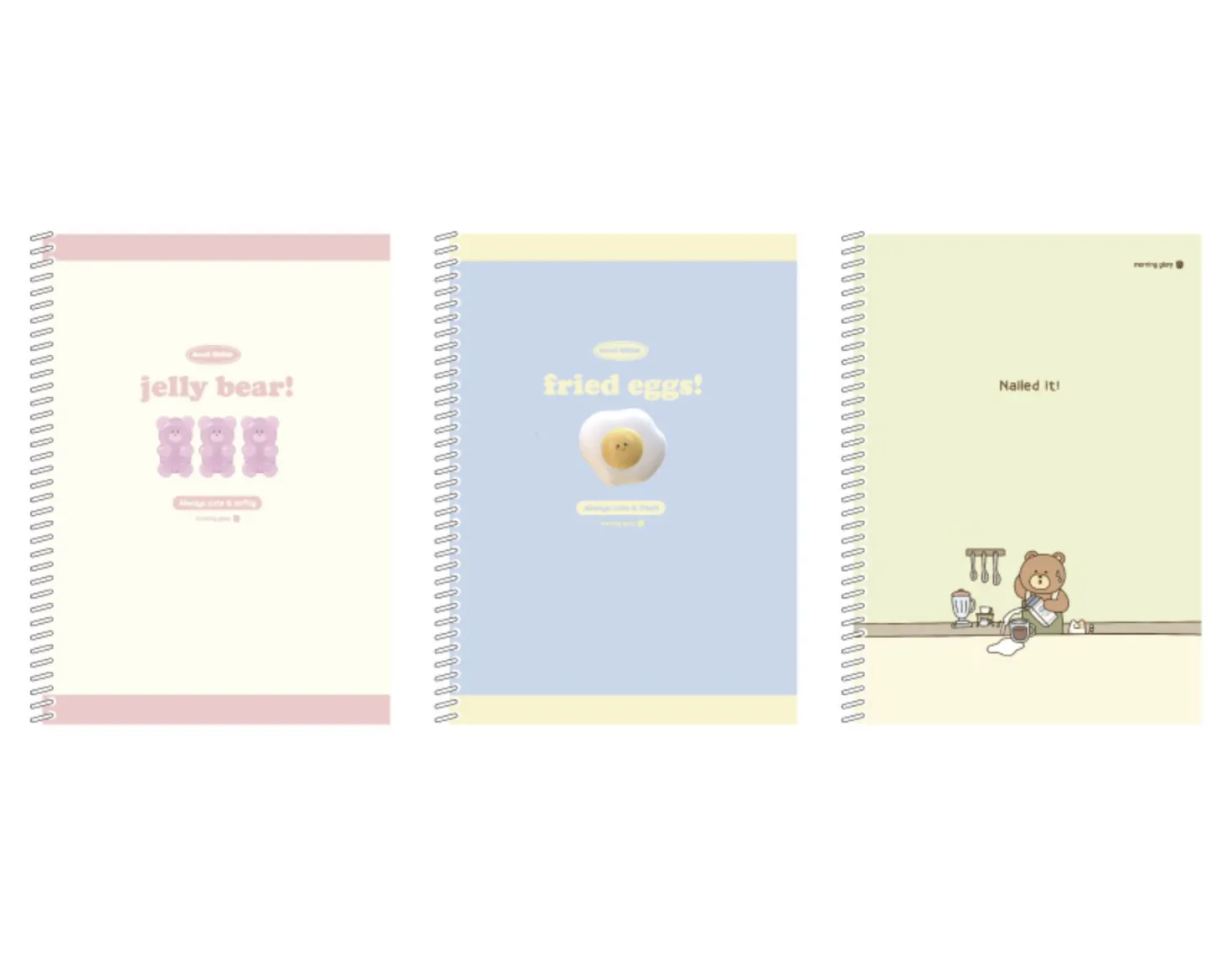 Large Muje B Spiral Lined Notebook