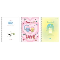 Large Muje C Spiral Lined Notebook