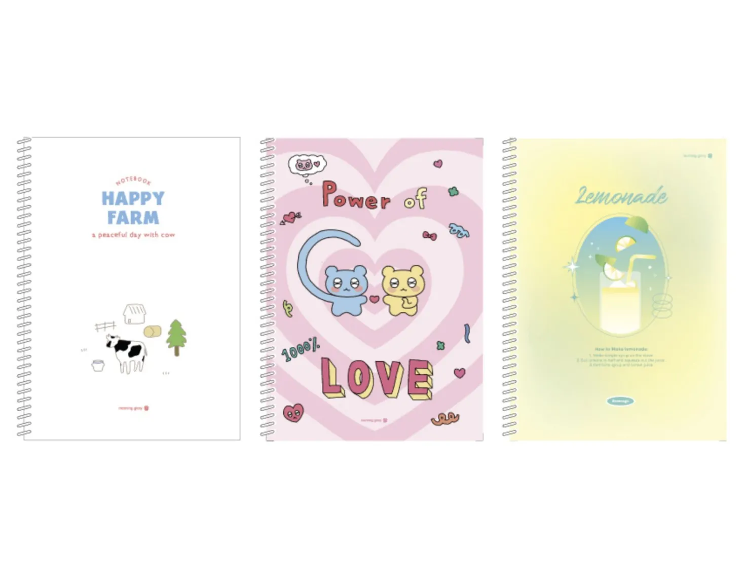 Large Muje C Spiral Lined Notebook