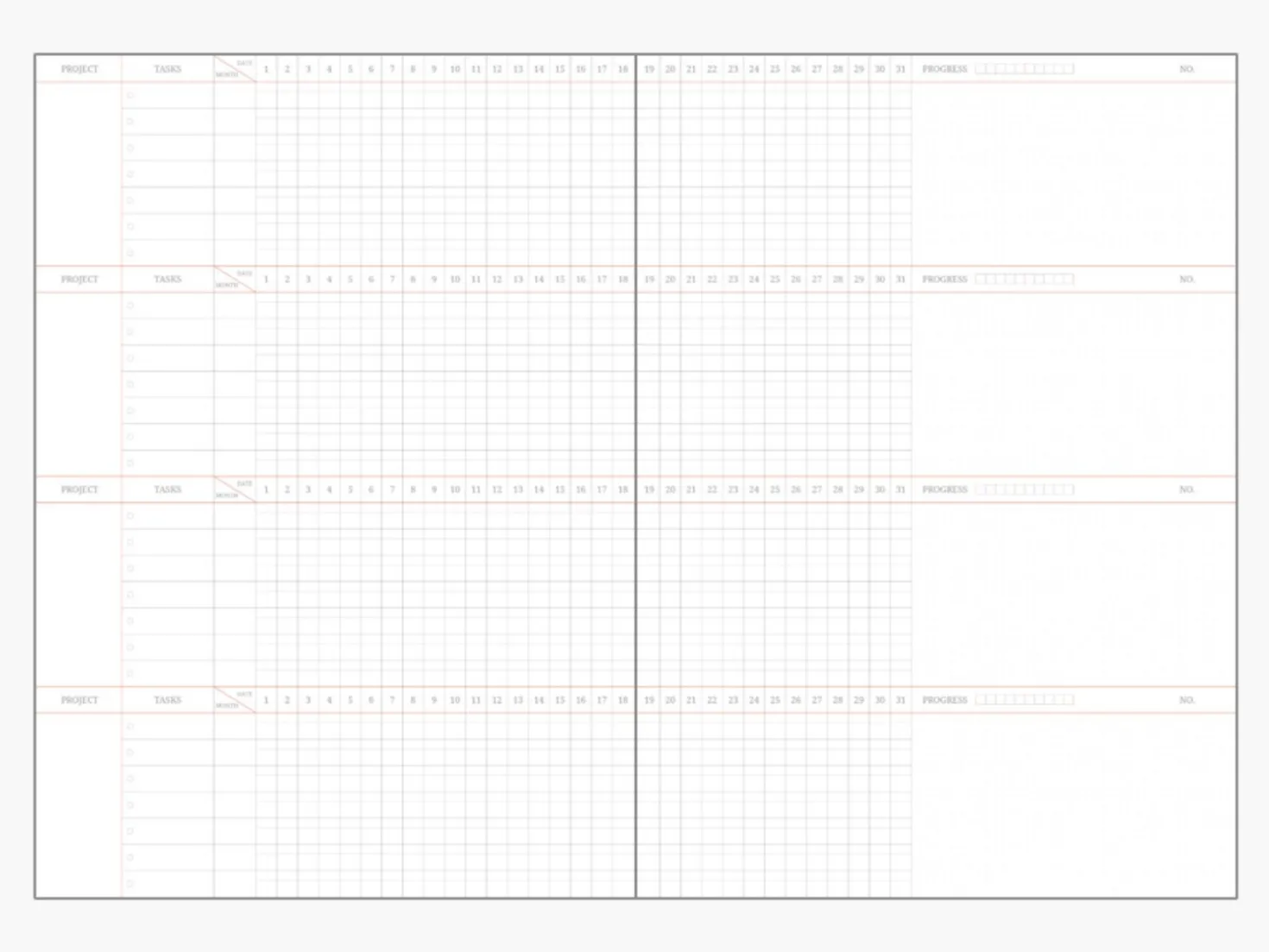 Large Object Project Planner