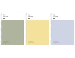 Large One Fine Day Spiral Lined Notebook