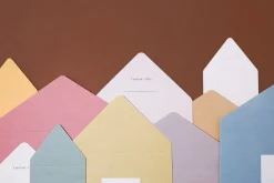 Large Pastel Folding Card Set