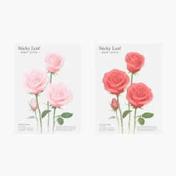 Large Rose Sticky Note