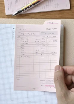 Large Schedule Index Sticky Note