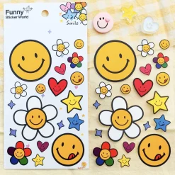 Large Smile Point Sticker