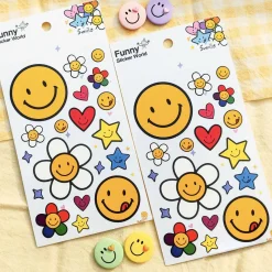 Large Smile Point Sticker