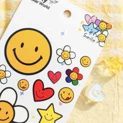 Large Smile Point Sticker
