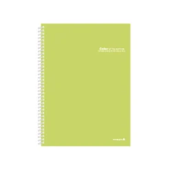 Large Vivid Spiral Lined Notebook