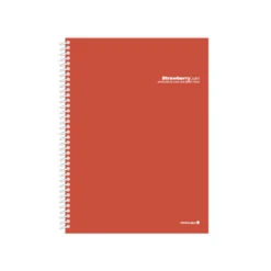 Large Vivid Spiral Lined Notebook