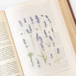 Lavender Pressed Flower Sticker