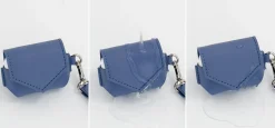 Leather AirPods Pro Pouch + Strap Set