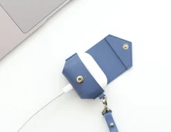 Leather AirPods Pro Pouch + Strap Set