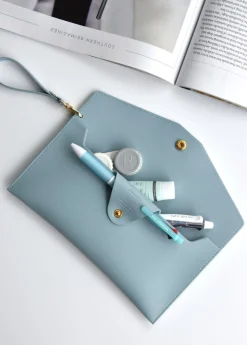 Leather Strap Pen Pouch