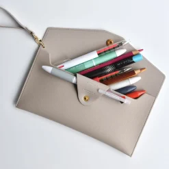 Leather Strap Pen Pouch