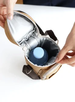 Le Flaneur Bottle Shoulder Pouch