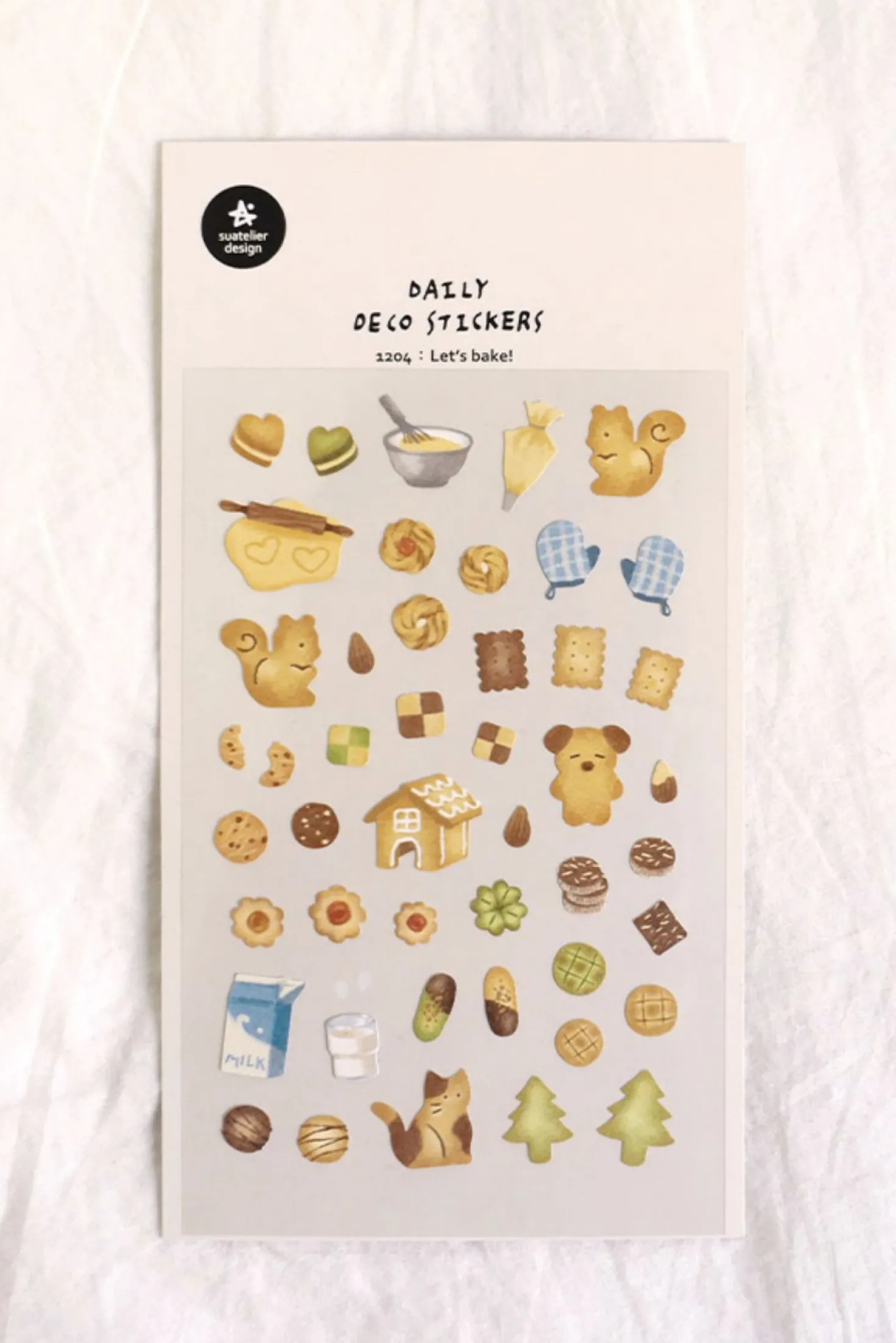 Let's Bake Deco Sticker