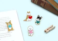 Let's Read Dog Badge