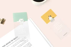 Let's Read Transparent Bookmark