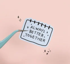 Lettering Removable Sticker