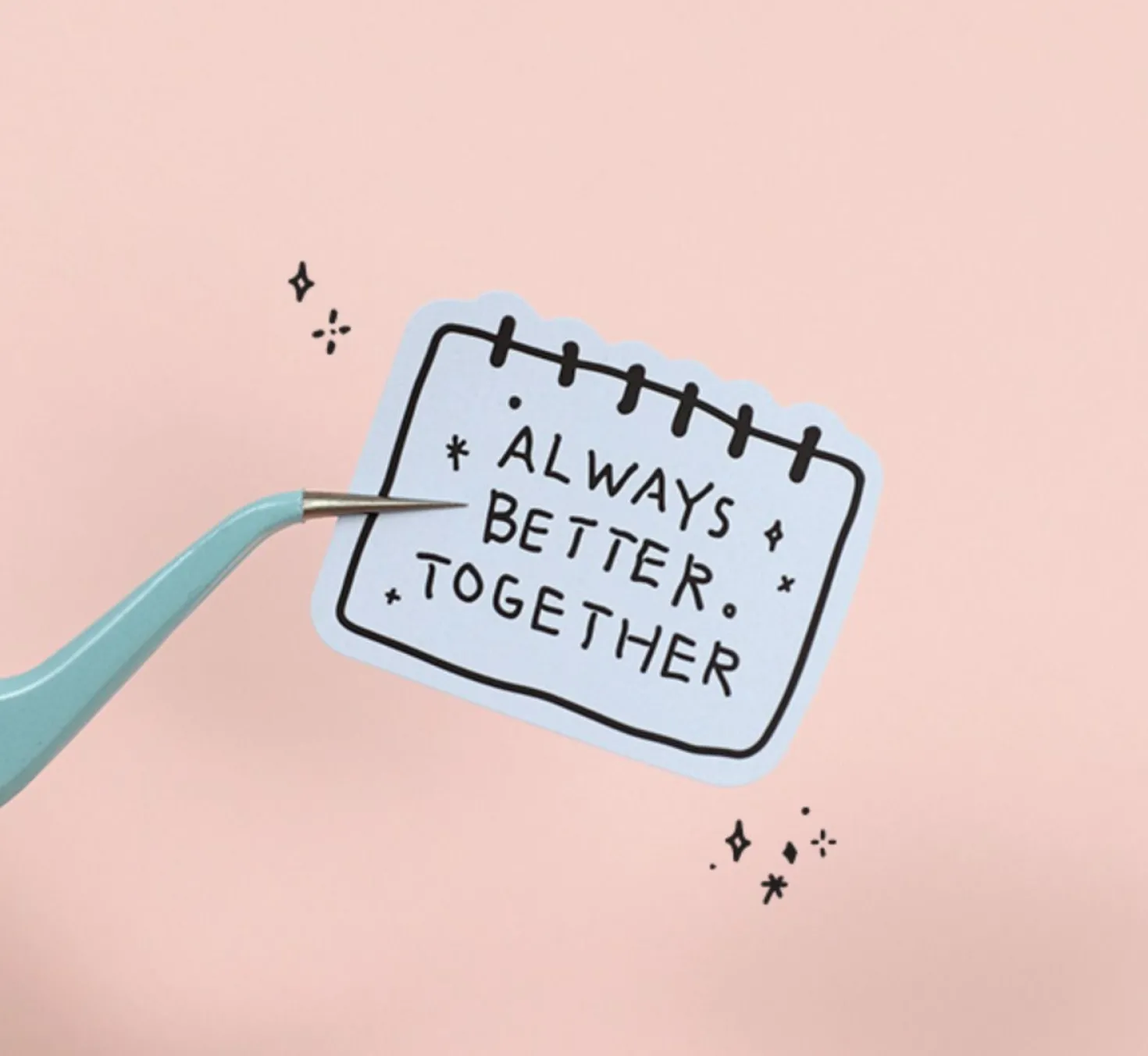 Lettering Removable Sticker