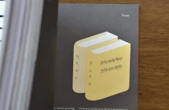 Library Book Sticky Note