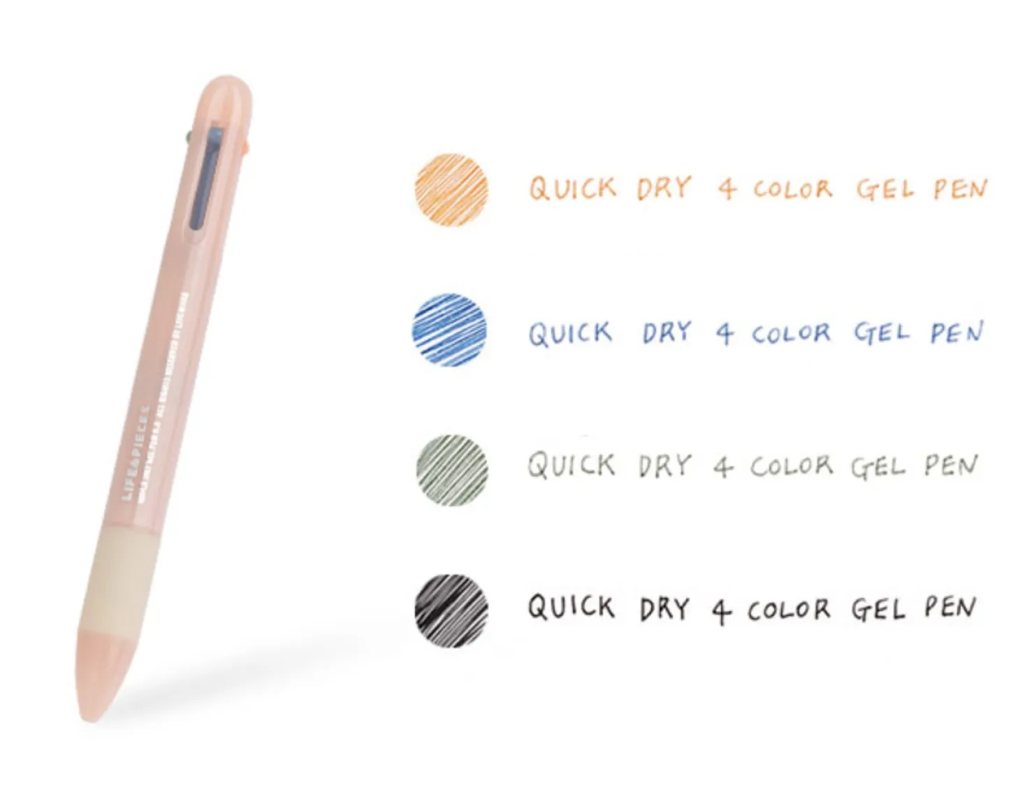 Life & Pieces 4 Color Gel Pen v2