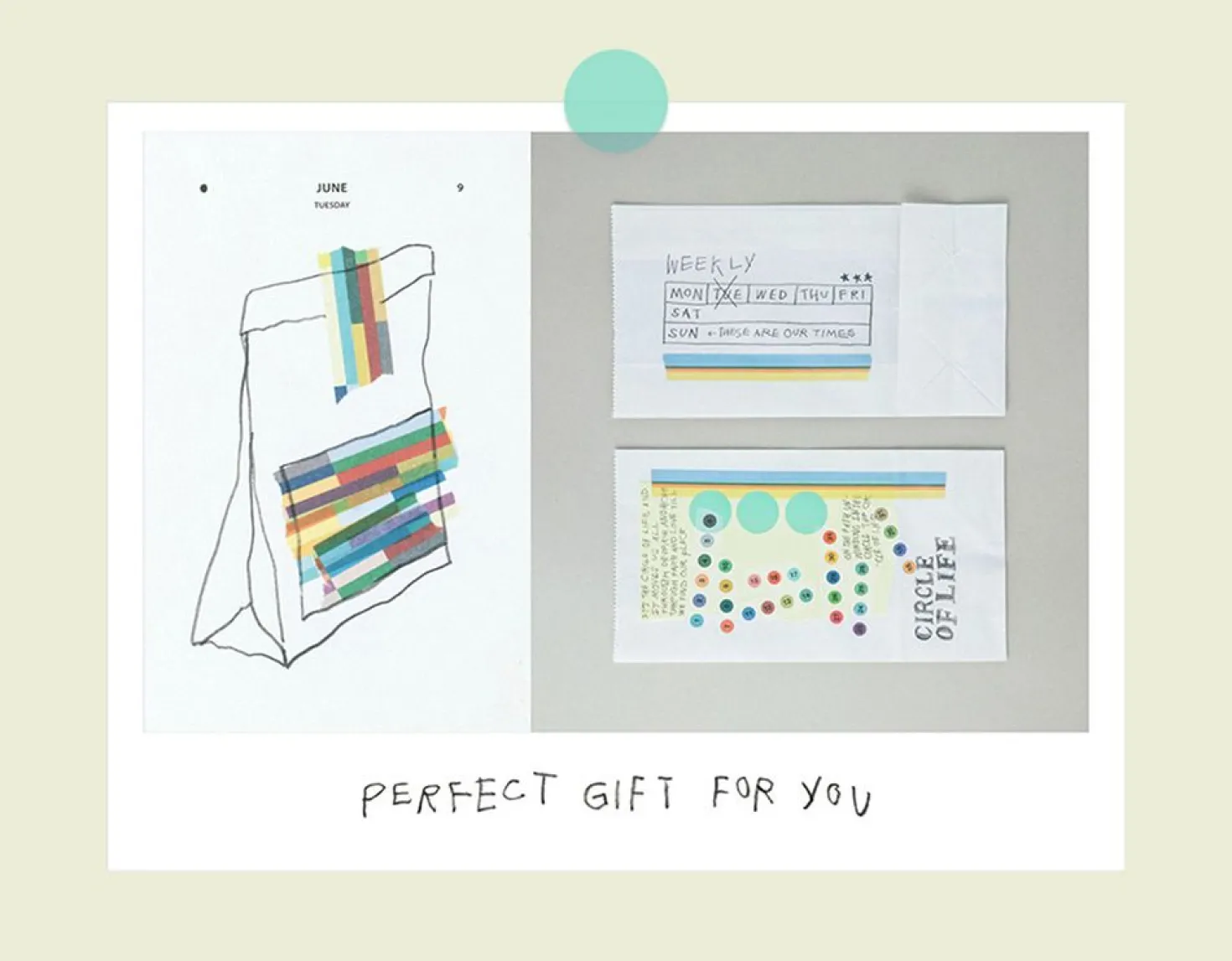 Life & Pieces Daily Paper Tape