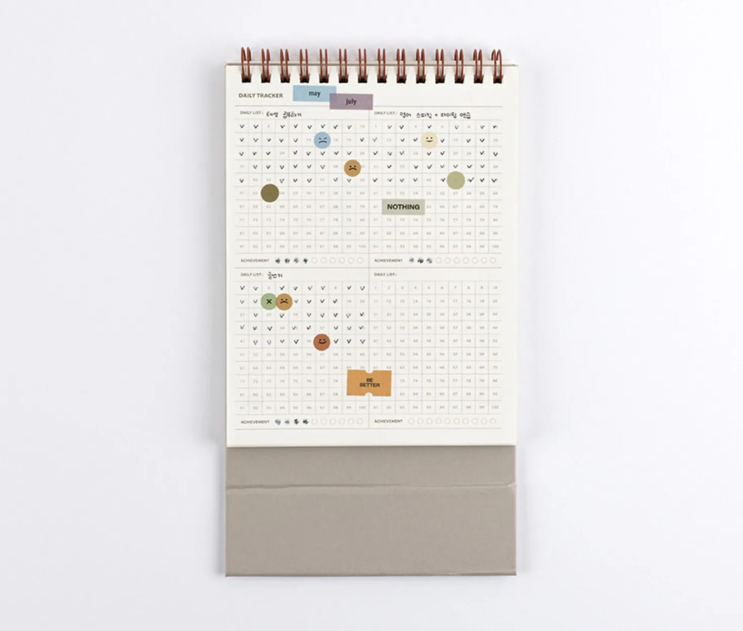 Life & Pieces 100 Day Standing Planner