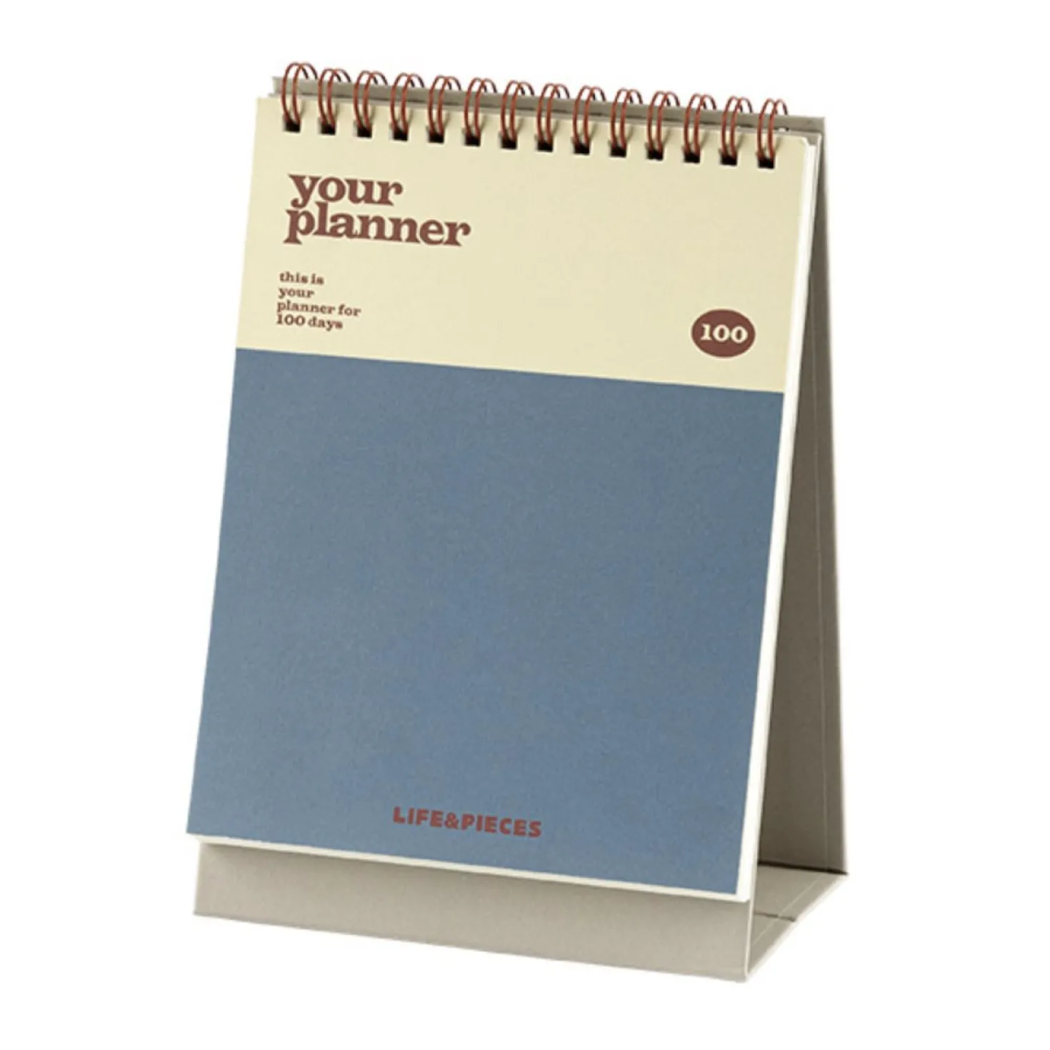 Life & Pieces 100 Day Standing Planner