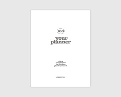 Life & Pieces 100 Day Standing Planner