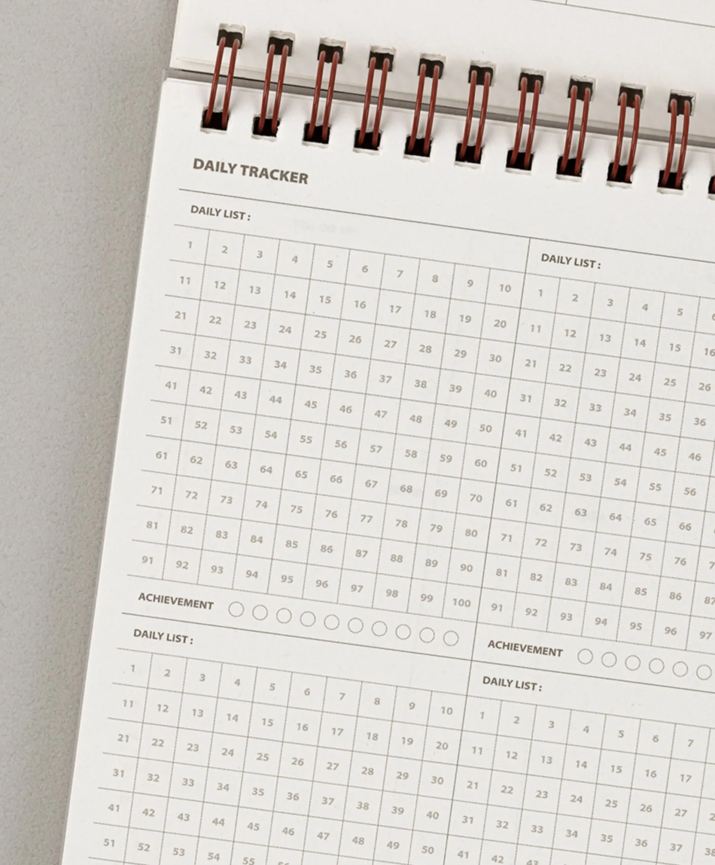 Life & Pieces 100 Day Standing Planner
