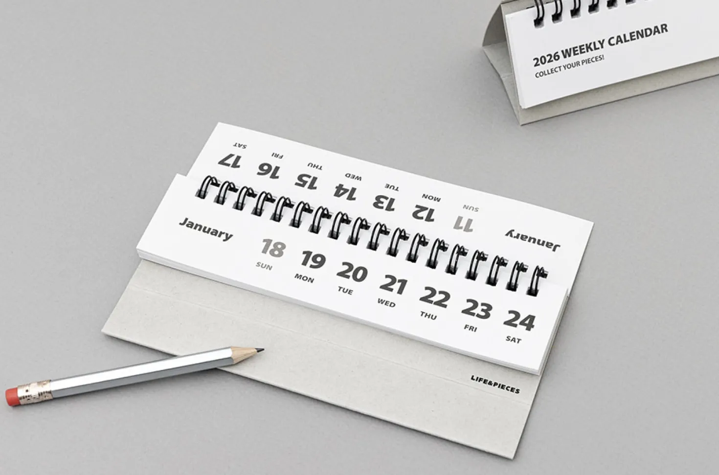 2026 Life & Pieces Weekly Calendar