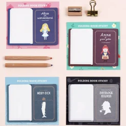 Literature Foldable Book Sticky Note