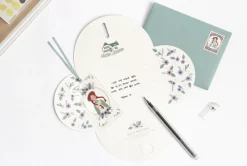 Literature Folding Letter & Bookmark Set