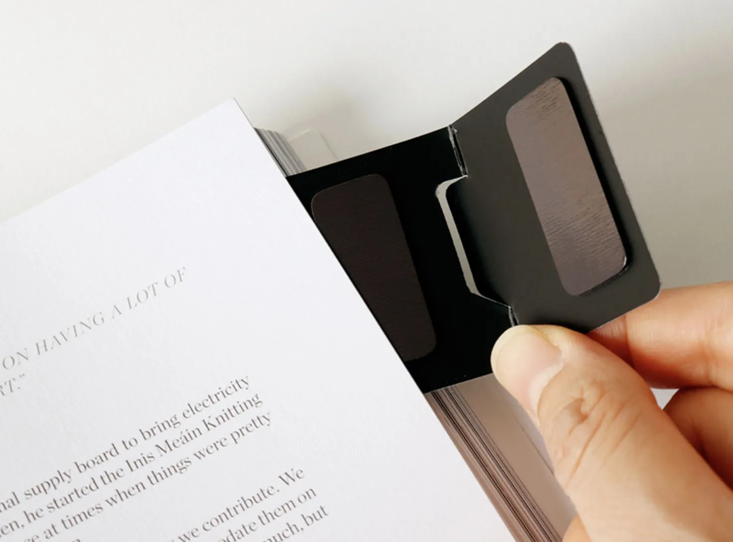 Literature Index Magnetic Bookmark
